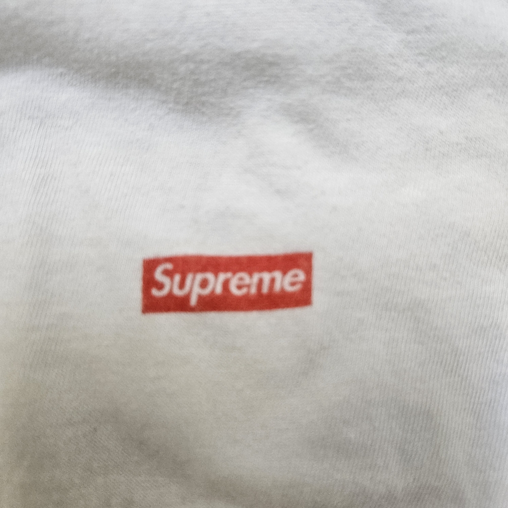 Set of 3 Supreme Red Logo on White Tee - Picture 5 of 6